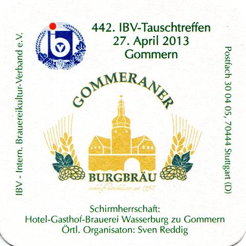 gommern jl-st burg gomm quad 1b (185-442 tauschtreffen 2013) 